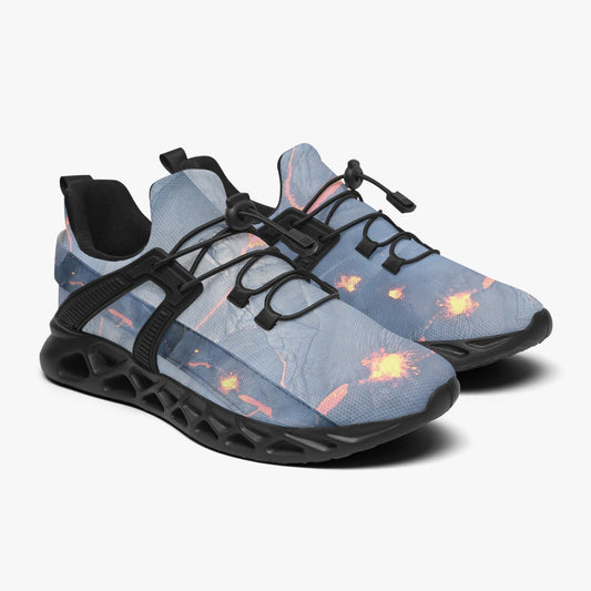 Running on Hot Lava Mesh Running Shoes by Dragon Guard Apparel