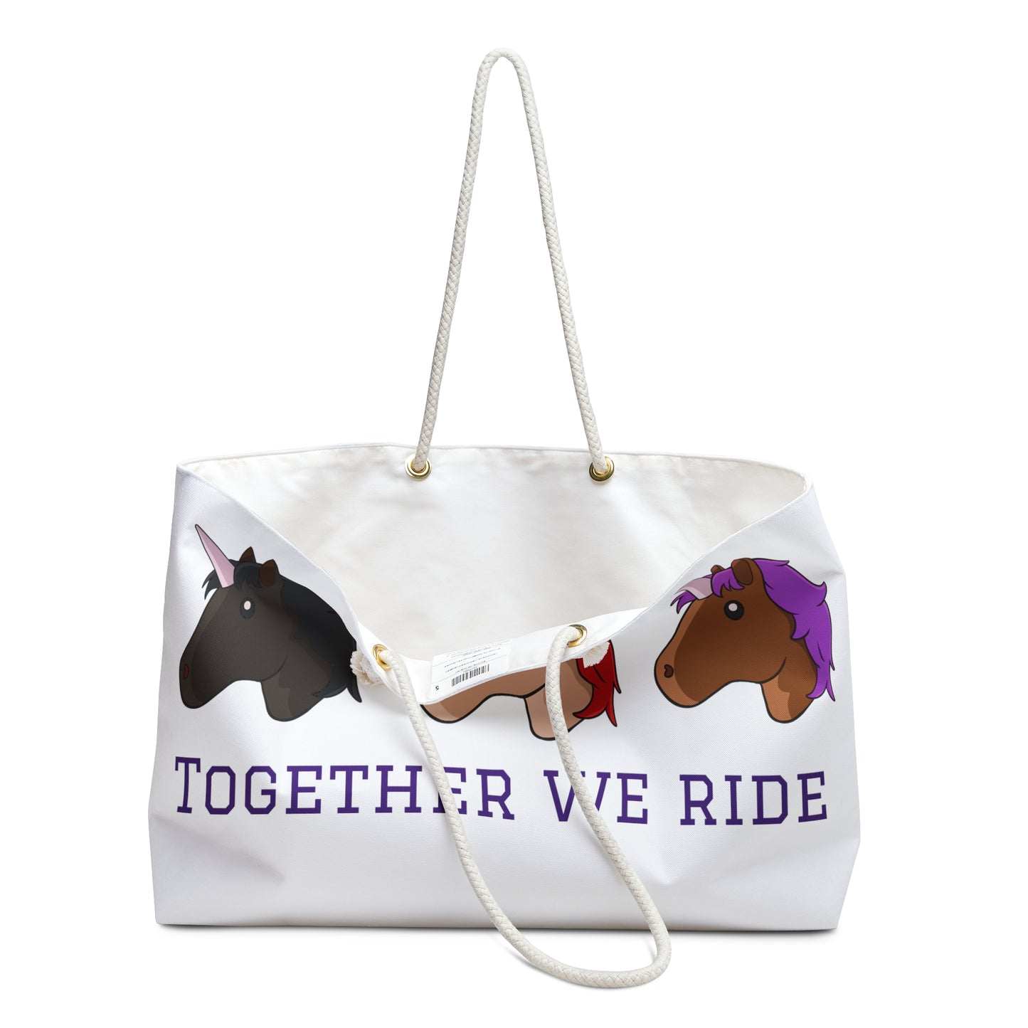Adventure Together We Ride Weekender Bag