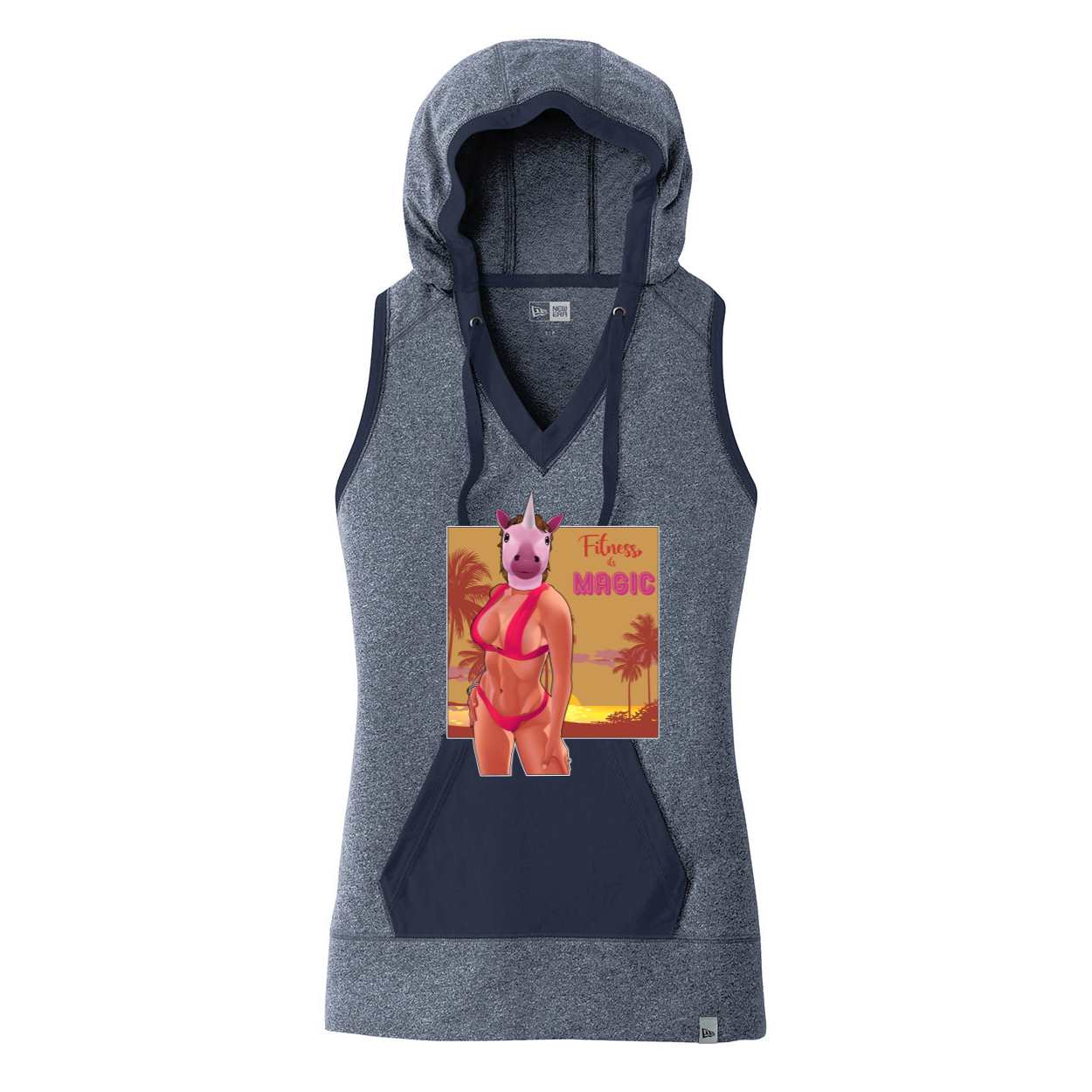 Fitness Its Magic Hoodie Tank - AnimePhysique