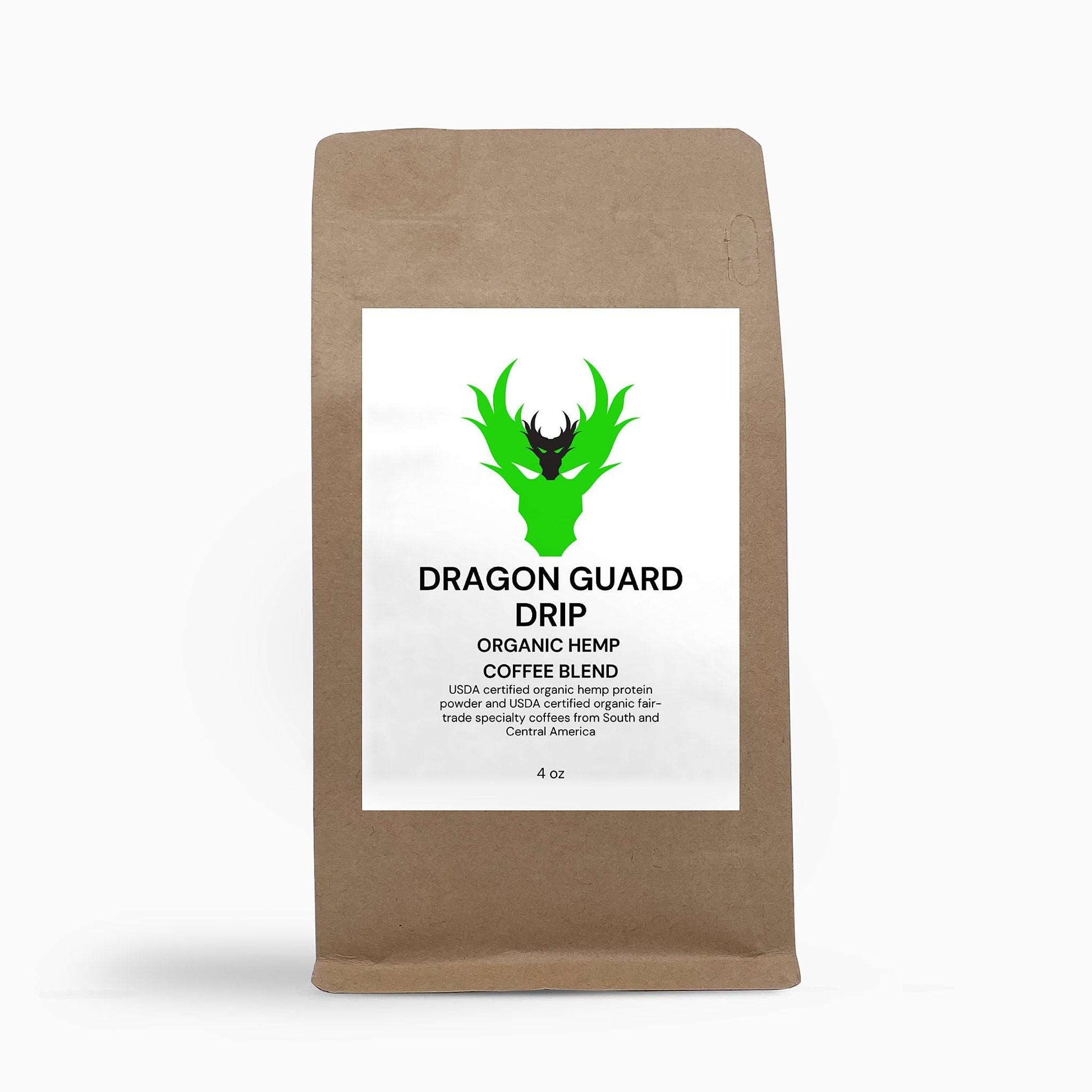 DRAGON GUARD DRIP Organic Hemp Coffee - AnimePhysique