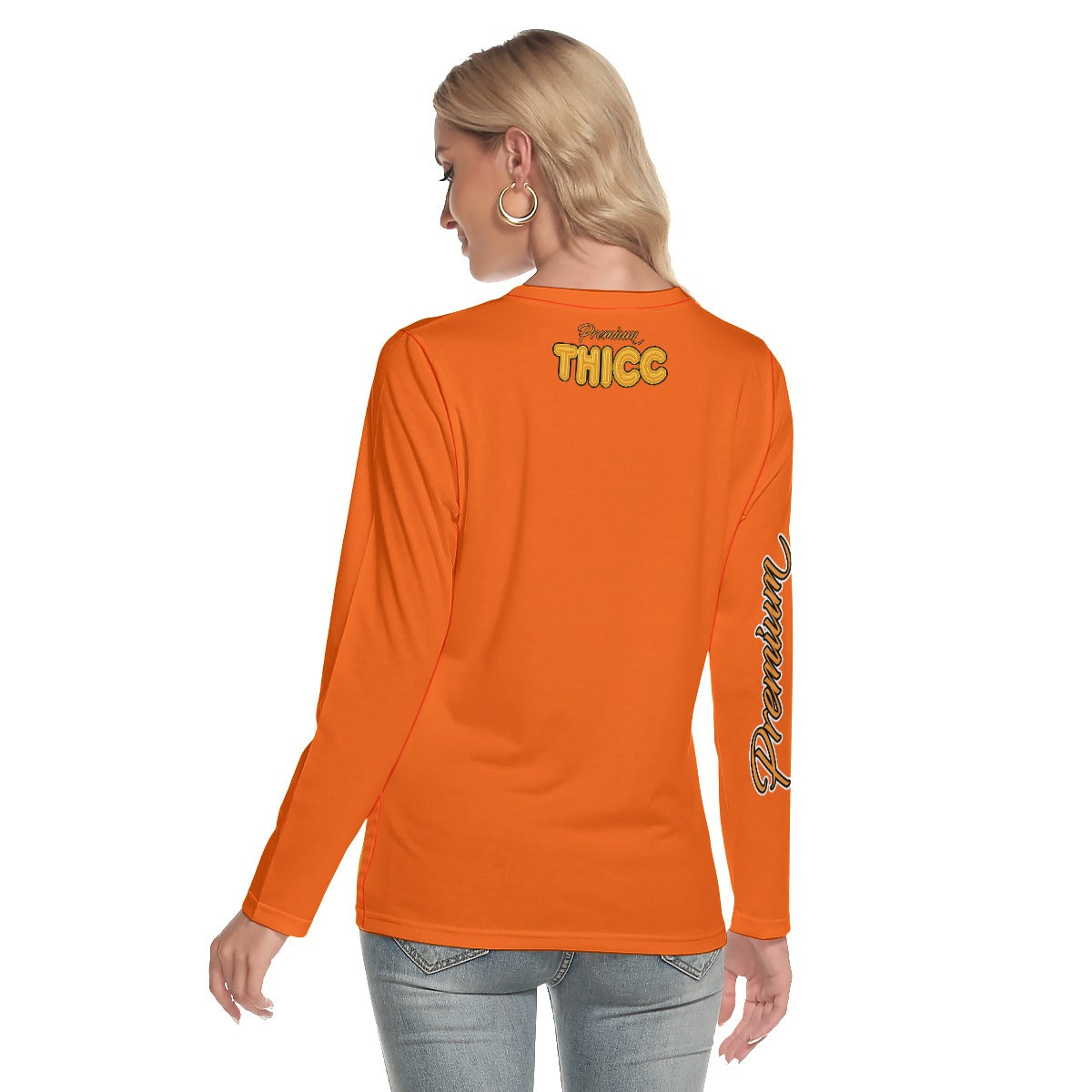 Crew of flames Campfire Premium Thicc O-neck Long Sleeve T-shirt
