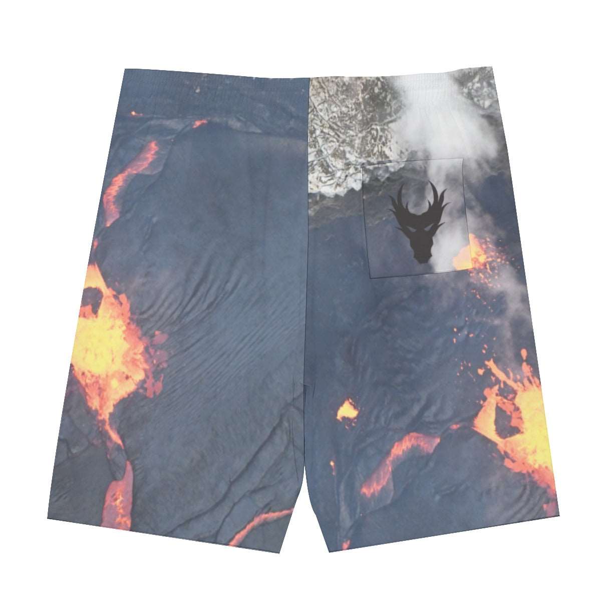 Fire inside OG dragon centered Men's Sleeveless Vest And Shorts Sets