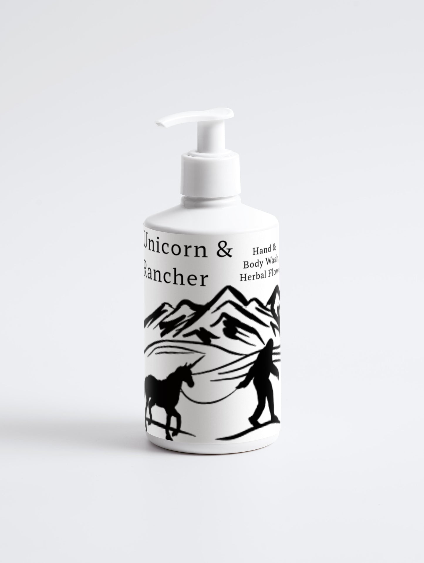 Unicorn and Rancher Hand & Body Wash, Herbal Flower