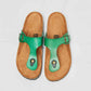 MMShoes Drift Away T-Strap Flip-Flop in Green
